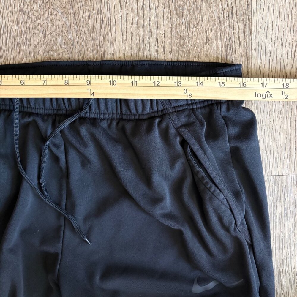 Nike Dri-Fit Standard Fit Mens Black Athletic Pants Size Large - Picture 6 of 7